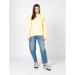 Bluza trekking damska Bakum. Żółte bluzy bez kaptura damskie Fila, s, z bawełny. Za 303.00 zł.