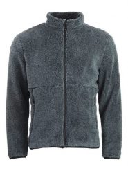 Peak Mountain Kurtka polarowa "Chef" w kolorze szarym rozmiar: XXL. Szare kurtki męskie Peak Mountain, xxl, bez wzorów, z polaru, bez kaptura. Za 126.75 zł.