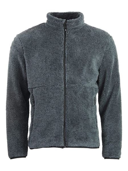 Peak Mountain Kurtka polarowa "Chef" w kolorze szarym rozmiar: XXL. Szare kurtki męskie Peak Mountain, xxl, bez wzorów, z polaru, bez kaptura. Za 126.75 zł.