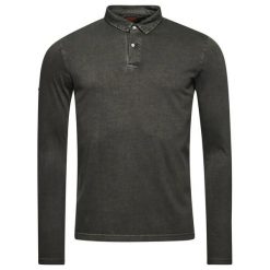 Koszulka polo z długim rękawem Superdry Studios. Czarne koszulki męskie z długim rękawem Superdry., l, z bawełny. Za 281.75 zł.