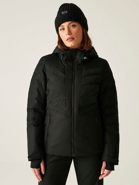 Dare 2b Kurtka narciarska "Gliding" w kolorze czarnym rozmiar: 40. Czarne kurtki narciarskie i snowboardowe damskie Dare 2b, m, bez wzorów, bez kaptura, narciarskie. Za 457.95 zł.