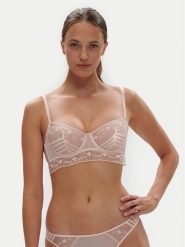 Simone Pérèle Biustonosz balkonetka Marthe 16Z330 Beżowy. Brązowe biustonosze SIMONE PERELE, bez wzorów, z syntetyku. Za 319.99 zł.