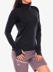 Bluza z zamkiem 1/2 damska Helly Hansen LIFA Tech Lite 1/2 Zip. Czarne bluzy z kapturem damskie Helly Hansen, xl, z materiału. Za 337.10 zł.