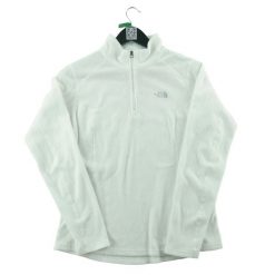 Second life - Damski bluza polarowa z wysokim kołnierzem - Stan bardzo dobry. Białe bluzy bez kaptura damskie The North Face, m, z materiału. Za 146.96 zł.