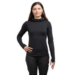Bluza trekkingowa damska Arc'teryx Taema Thermal Hoody. Fioletowe bluzy bez kaptura damskie Arc'teryx. Za 289.74 zł.