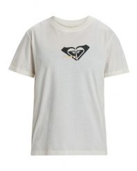 Koszulka z krótkim rękawem dla Kobiety OCEANREGULAR CORPO Biały. Białe t-shirty damskie Roxy, m, bez wzorów, z bawełny, bez kołnierzyka. Za 89.99 zł.
