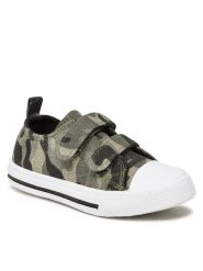 Action Boy Trampki 21363 Zielony. Zielone trampki i tenisówki chłopięce Action Boy, bez wzorów, z materiału, bez zapięcia. Za 69.99 zł.