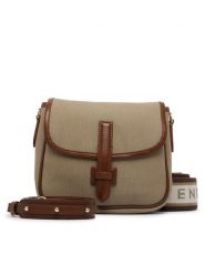 Weekend Max Mara Torebka Agap 2625516044650 Khaki. Brązowe listonoszki damskie Weekend Max Mara, bez wzorów, z materiału, bez dodatków. Za 1,239.00 zł.