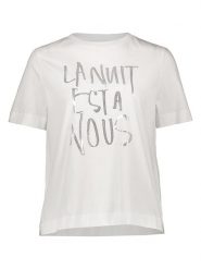 Rich&Royal Koszulka w kolorze białym rozmiar: M. Białe t-shirty damskie Rich&Royal, m, bez wzorów, z bawełny, bez kołnierzyka. Za 82.99 zł.