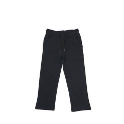 Bluza z bawełna z sznurek regulacyjny na co dzień. Czarne spodnie dresowe damskie LEONE 1947 APPAREL, bez wzorów, z bawełny. W wyprzedaży za 79.36 zł.