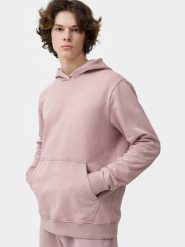 4F Bluza w kolorze jasnoróżowym rozmiar: M. Różowe bluzy z kapturem męskie 4f, m. Za 134.99 zł.