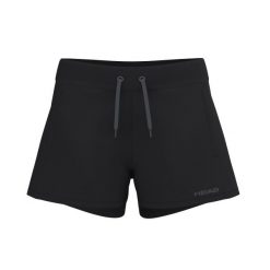 Szorty damskie Head Club Original. Czarne szorty damskie HEAD, bez wzorów, z tkaniny, sportowe. W wyprzedaży za 135.00 zł.