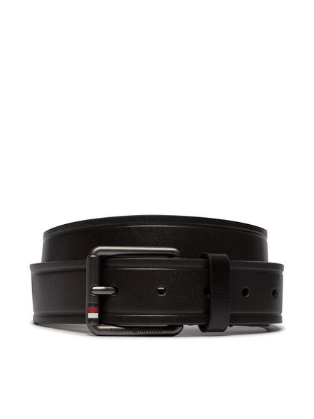 Tommy Hilfiger Pasek Męski Casual Leather 3.5 AM0AM12066 Brązowy. Brązowe paski męskie Tommy Hilfiger, bez wzorów, ze skóry, casualowe. Za 169.99 zł.
