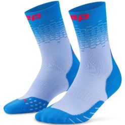 Męskie skarpety kompresyjne sportowe do połowy łydki CEP Core Run. Czerwone skarpetki damskie CEP, bez wzorów, z elastanu. Za 84.00 zł.