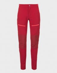 Spodnie damskie Halti Pallas II Warm X-Stretch. Czerwone spodnie materiałowe damskie Halti, bez wzorów, z elastanu, wakacyjne. Za 894.99 zł.