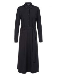 Herrlicher Sukienka "Hanka" w kolorze czarnym rozmiar: S. Czarne sukienki damskie Herrlicher, s, bez wzorów, z tkaniny, bez kołnierzyka, bez ramiączek, maxi. Za 208.99 zł.