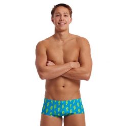 Kąpielówki męskie spodenki na basen plażę Funky Trunks Bolted. Niebieskie kąpielówki męskie FUNKITA, l, bez wzorów, do pływania. Za 159.00 zł.