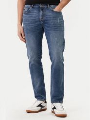 KARL LAGERFELD Jeansy 265508 562850 Niebieski Slim Fit. Niebieskie jeansy męskie Karl Lagerfeld. Za 589.99 zł.