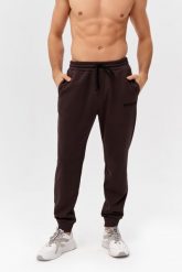 Męskie spodnie dresowe sportowe Rough Radical Cotton Active Joggers. Brązowe spodnie sportowe męskie ROUGH RADICAL, z bawełny. Za 135.90 zł.