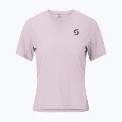 Koszulka do biegania damska SCOTT Endurance LT Tee. Czerwone topy sportowe damskie Scott, l, bez wzorów, z materiału, bez ramiączek. Za 149.99 zł.