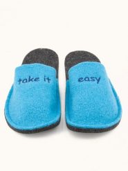 Kitz-pichler Kapcie "Happy" w kolorze błękitnym rozmiar: 35/36. Niebieskie kapcie damskie kitz-pichler, z materiału. Za 60.99 zł.