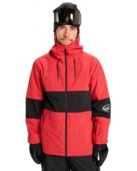 Kurtka do sportów zimowych techniczna dla Mężczyzn HIGH IN THE HOOD. Czarne kurtki męskie Quiksilver, m, bez wzorów, z materiału, klasyczne, bez kaptura. Za 851.45 zł.