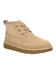 UGG Skórzane botki "Neumel" w kolorze beżowym rozmiar: 41. Brązowe buty zimowe męskie Ugg, z wełny, bez zapięcia. Za 505.13 zł.