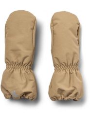 Wheat Rękawiczki funkcyjne "Monta" w kolorze beżowym rozmiar: 116-128. Brązowe rękawiczki dziecięce Wheat, prążkowane, bez ramiączek. Za 139.54 zł.