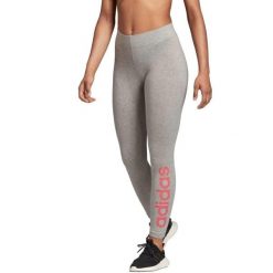 Legginsy damskie do treningu Adidas W Essentials Linear Tight szare. Szare legginsy damskie Adidas, s, bez wzorów, z bawełny. Za 119.00 zł.