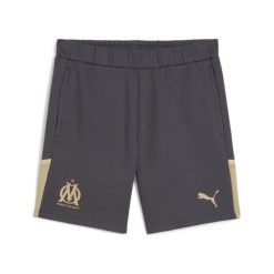 Spodenki OM Casuals 2023/24. Brązowe szorty męskie Puma, bez wzorów, z bawełny. Za 183.00 zł.