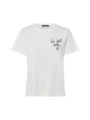 Weekend Max Mara Koszulka - WKDBora Kobiety Bawełna (100%) biały, XL. Białe t-shirty damskie Weekend Max Mara, xl, bez wzorów, z bawełny, bez kołnierzyka. Za 279.95 zł.