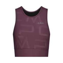 Damski tank top CMP. Brązowe topy damskie CMP, s, bez wzorów, bez kołnierzyka. Za 212.50 zł.