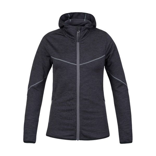 Damska bluza dresowa z kapturem Hannah Dagnys. Czerwone bluzy sportowe damskie Hannah, s, bez wzorów, z dresówki, bez ramiączek, długie, z kapturem. Za 281.55 zł.