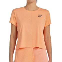T-shirt Bullpadel Bilme dla kobiet z krótkim rękawem. Czarne t-shirty damskie bullpadel, s, bez wzorów, z materiału, bez kołnierzyka. Za 205.80 zł.