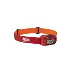 Czołówka PETZL Actik Czerwona hybrydowa 450 lumenów IPX4 regulowany pasek 98 g. Brązowe paski damskie PETZL, bez wzorów, sportowe. Za 230.05 zł.