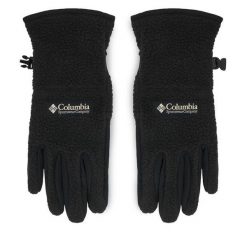 Rękawiczki Damskie Columbia. Czarne rękawiczki damskie Columbia, bez wzorów, z dzianiny. Za 199.99 zł.
