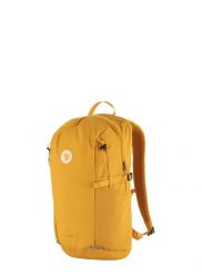 Plecak turystyczny Fjallraven Abisko Softpack 16 - mustard yellow. Żółte plecaki damskie Fjällräven, bez wzorów, z poliamidu. Za 510.45 zł.