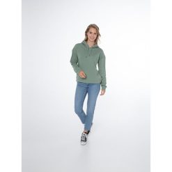 Bluza damska Protest NXGANHA hoody. Zielone bluzy bez kaptura damskie Protest. W wyprzedaży za 179.99 zł.