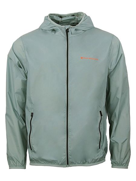 Peak Mountain Kurtka przeciwwiatrowa "Capluie" w kolorze zielonym rozmiar: XL. Zielone kurtki outdoor męskie Peak Mountain, xl, bez wzorów, bez kaptura. Za 131.74 zł.