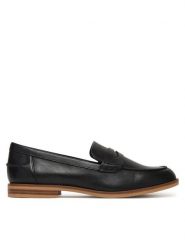 Caprice Lordsy 9-24203-46 Czarny. Czarne mokasyny damskie Caprice, ze skóry. Za 300.99 zł.