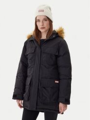 Hunter Parka Glyder HARW0014252 Czarny Regular Fit. Czarne parki damskie Hunter, m, bez wzorów, z syntetyku. Za 959.99 zł.
