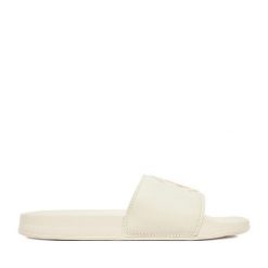 Klapki Beverly Hills Polo Club. Brązowe klapki damskie Beverly Hills Polo Club, bez wzorów, bez obcasa. Za 109.99 zł.