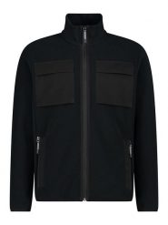 Cmp Kurtka polarowa w kolorze czarnym rozmiar: 54. Czarne kurtki męskie CMP, bez wzorów, z materiału, bez kaptura. Za 178.79 zł.