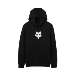 Bluza rowerowa męska Fox Racing Fox Head. Czarne bluzy sportowe męskie FOX, bez wzorów, bez kołnierzyka, bez ramiączek. Za 249.99 zł.