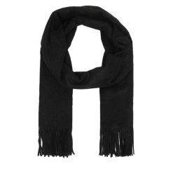 Szalik Guess. Czarne szaliki i kominy damskie Guess, z aplikacjami. Za 234.99 zł.