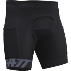 Spodenki wewnętrzne z pampersem LEATT Short Liner MTB 3.0. Czarne szorty damskie LEATT, bez wzorów. Za 399.00 zł.