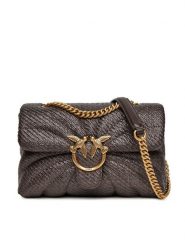 PINKO Torebka Love Puff Classic Cl PE 25 PLTT 100038 A2C8 Brązowy. Brązowe torebki klasyczne damskie Pinko, bez wzorów, z syntetyku, bez dodatków. Za 959.99 zł.
