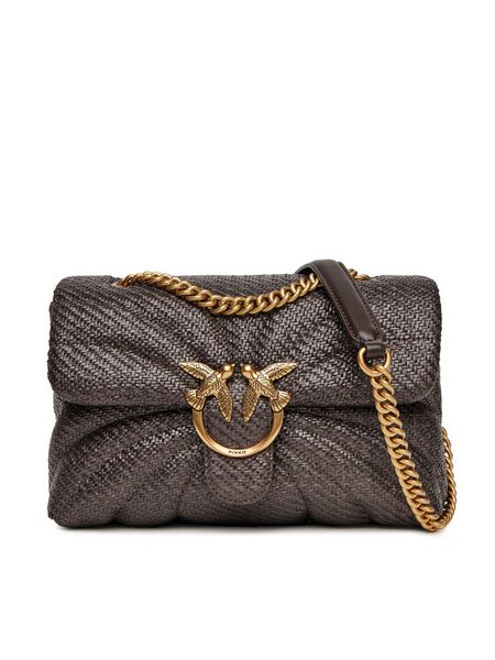 PINKO Torebka Love Puff Classic Cl PE 25 PLTT 100038 A2C8 Brązowy. Brązowe torebki klasyczne damskie Pinko, bez wzorów, z syntetyku, bez dodatków. Za 959.99 zł.