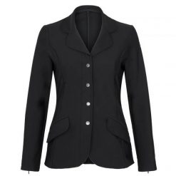 Frak jeździecki damski marynarka konkursowa EQUESTRIAN QUEEN Molly. Czarne marynarki i żakiety damskie EQUESTRIAN QUEEN, bez wzorów, z materiału, eleganckie. Za 471.99 zł.