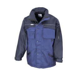 Parka z podszewką polarową Result. Niebieskie parki męskie RESULT, na zimę, m, bez wzorów, z polaru. Za 350.50 zł.